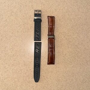 2 Breitling watch bands.